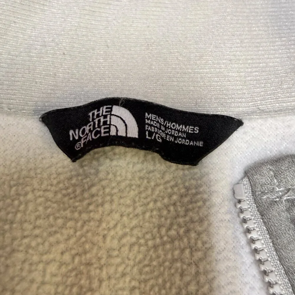 The North Face Canyonlands Full-Zip Fleece Jacket Men’s L Gray‎ EUC